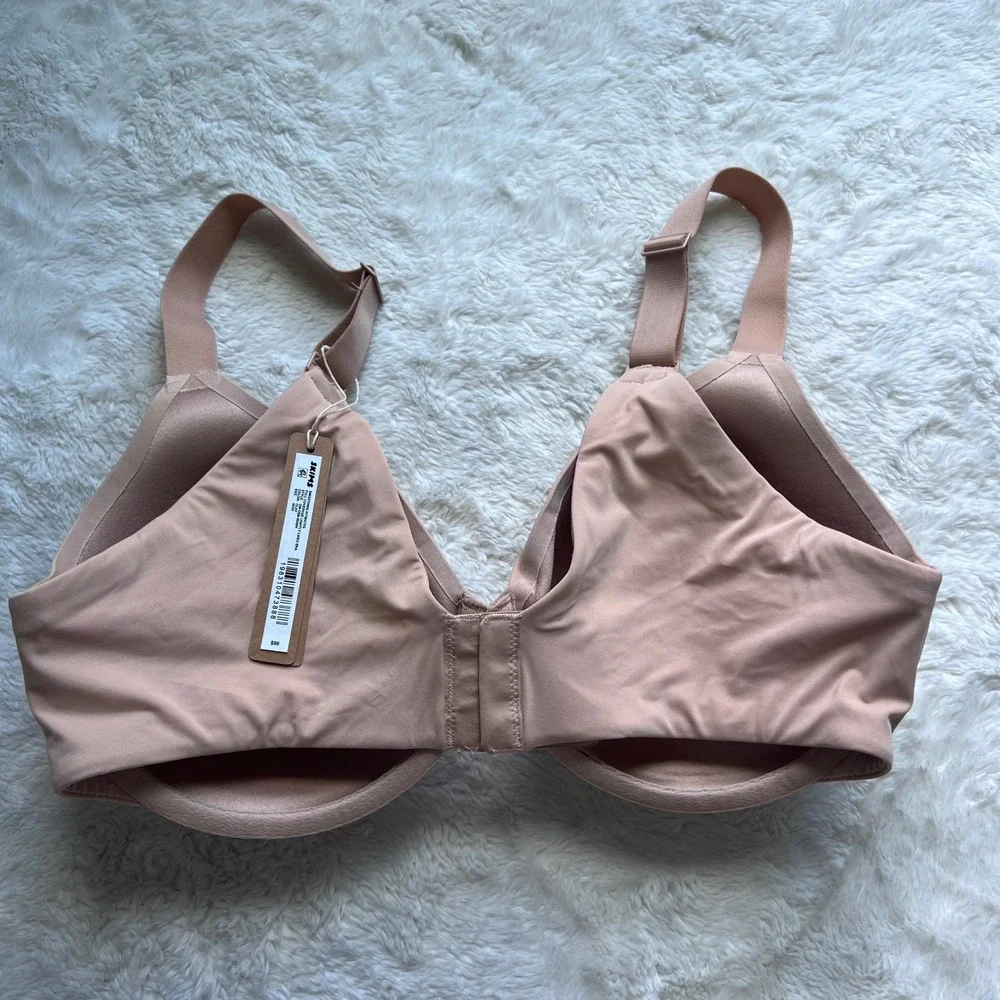 SKIMS Smoothing Intimates Full Coverage Lightly Lined Bra Clay 36DD DM-DEM-9549W